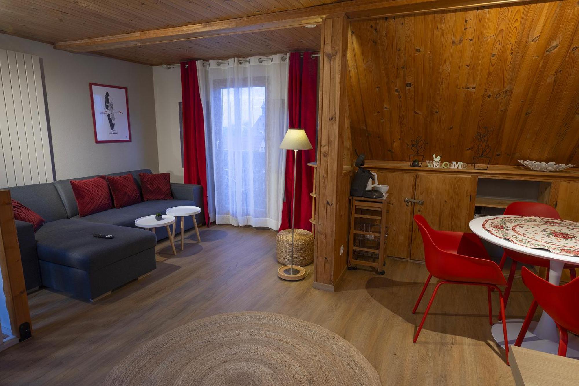 Riesling - Vue Imprenable Sur Le Vignoble - Renove Recemment - Parking Gratuit Apartment Riquewihr Exterior photo